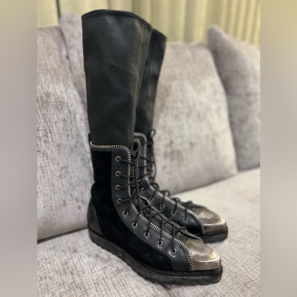 ALEXANDER WANG Mirte Laced Sock Boot🔥37 - Picture 14 of 16